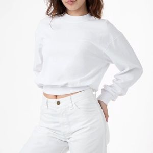 Long sleeve crop top